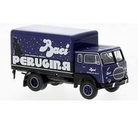 CAMIÓN BREKINA 1/87 FIAT 642 VAGÓN CHOCOLATE PERUANO 1962 MODELO ESTÁTICO