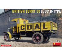 Camión Británico Lgoc 3t Tipo B 1:35 Kit De Modelo De Plástico MINIART