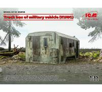 Camión Caja Of Military Vehicle ( Kung) 1 :3 5 Plástico Modelo Kit Icm