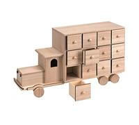 Camión con 24 cajones madera 38,5 x 14 x 22 cm