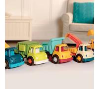 Battat Wonder Wheels- Camión de Reciclaje, Color carbón 44678