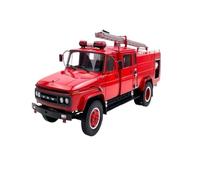 Camión De Bomberos CA141/CA142 Escala 1:24 Modelo De Aleación Color Rojo Dos Estilos Disponibles(Red B)