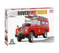 Camión De Bomberos Land Rover 1:24 Kit De Modelo De Plástico ITALERI