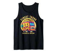 Camión de comida de cocina auténtica de Street Tacos Camiseta sin Mangas