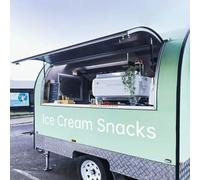 Camión de comida móvil con cocina y refrigeración: lleva tu restaurante sobre ruedas para catering, eventos, comida callejera y ventas emergentes