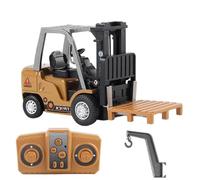 Camión De Construcción A Control Remoto: Gancho De Elevación Realista, Vehículo De Ingeniería Inalámbrica, Grúa De Juguete De Precisión | Transportador Pesado A Batería, Cargador Motorizado Para Fez