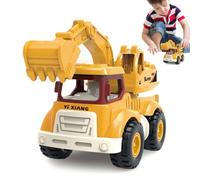 Camión de construcción,Camión volquete juguete estable multipropósito | Vehículos de juguete para excavadoras infantiles, caja de arena estable al aire libre, excavadora, patio trasero, niños