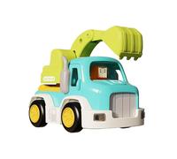 Camión de construcción genérico, coche de juguete educativo con excavadora y portador | Coche de tiro trasero - para regalo de fiesta de cumpleaños, juego al aire libre, Navidad, niños, niñas y