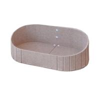 Camión de gatos: cama de cachorro de 24.02 pulgadas para uso interior, portátil con almohadilla a prueba de masticación, suministros para mascotas para automóviles, al aire libre, viajes, acampar, dor