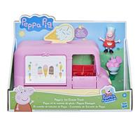 Camión de Helados Peppa Pig - Juguete Infantil con Sonidos, Figura de Peppa y Accesorios, Ideal para Niños a Partir de 3 Años