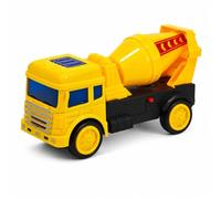Camión de juguete con luces y sonidos, juguete para niños con movimiento Bump & Go Camión Obra Hormigonera Hormigonera Cementera Medios Trabajo Excavadora Excavadora Cement Mixer Cabina Modelo