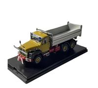 Camión De Transporte A Escala 1/50 Hauber D330B 6x6 Kiper Modelo Estático De Resina para Colección(Green B)