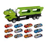 Camión Dinosaurio Transportador de Coches 12 coches de juguete de camión