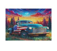 Camión Grande Puzzle 300 Piezas Juguete Educativo Familiar Vehículo de Transporte automotriz Rompecabezas 3D para Hombres Y Mujeres Construir Maquetas Desafío Intelectual 300 PCS