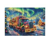 Camión Grande Puzzle 300 Piezas Obra De Arte Familiar Coche Rompecabezas 3D para Hombres Y Mujeres Juguete Educativo Desafío Intelectual 300 PCS