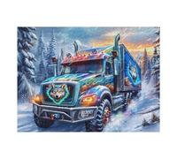 Camión Grande Puzzle 500 Piezas Cochetón Resistente Coche Rompecabezas Familiar para Toda La Familia Juguete Educativo 3D Maquetas Construir 500 PCS