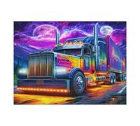 Camión Grande Puzzle 500 Piezas Obra De Arte Familiar Vehículo de Transporte automotriz Rompecabezas 3D para Hombres Y Mujeres Juguete Educativo Desafío Intelectual 500 PCS