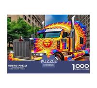 Camión Grande Puzzle Classici Da 1000 Pezzi Gioco EduGatoivo Puzzle Decorativo Domestico Cartone 100% Riciclato Puzzle Famiglia & Adulti 38x26cm/1000pcs