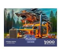 Camión Grande Puzzle Classici Da 1000 Pezzi Gioco EduGatoivo Puzzle Decorativo Domestico Cartone 100% Riciclato Puzzle Famiglia & Adulti 52x38cm/1000pcs