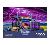 Camión Grande Puzzle Classici Da 1000 Pezzi Gioco EduGatoivo Puzzle Decorativo Domestico Cartone 100% Riciclato Puzzle Famiglia & Adulti 70x50cm/1000pcs