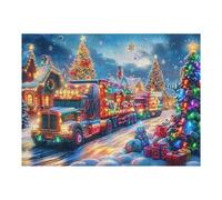 Camión Grande Puzzles 500 Piezas Maquetas 3D Educativas Profesionales Coche Rompecabezas para Familia Construir DIY Moderno Aliviar Estrés Decoración 500 PCS
