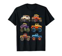 Camión Grande Retro Vintage de Monster Trucks Camiseta