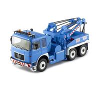 1982 Camión Grúa MAN F8 Azul 1:43 IXO Models TRU043B.22