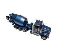 Camión hormigonera a Escala 1:50 de aleación fundida a presión Modelo de sobremesa estático Adorno Decoración del Hogar