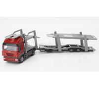 CAMIÓN IVECO STRALIS 540 BISARCA TRANSPORTER 2009 MODELO ESTÁTICO NEWRAY 1/43