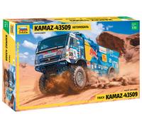 Zvezda -3657-Kamaz-43509 Truck, Scala 1/35, Model Kit, ZS3657