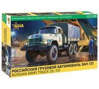 Camión Militar Ruso ZIL-131 Russian Army Zvezda 3706