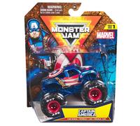 Camión Monster Truck Spin Master Marvel 1:64 Metal Multicolor Aleatorio