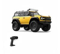 Camión monstruo a escala 1/16, 2.4G 4WD Off-Road RC Rock Crawler con luces LED multimodo, servo de engranaje de metal de 9 kg para aficionados