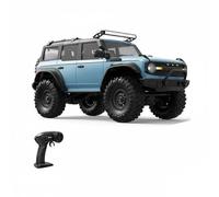 Camión monstruo a escala 1/16, 2.4G 4WD Off-Road RC Rock Crawler con luces LED multimodo, servo de engranaje de metal de 9 kg para aficionados