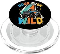 Camión para niños de 4 años, 4º cumpleaños PopSockets PopGrip para MagSafe