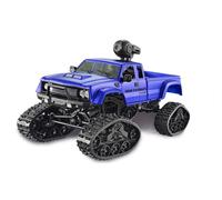 Camión Pickup Amewi FPV Con Ruedas Y Cadenas 4WD 1:16 Azul / 22392