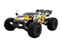 Camión RC 4WD escala 1/16 súper sin impresión, 80 km/h, grado profesional, 2.4 GHz Quad-Drive, diseño resistente al goteo, diferencial de metal, 50 minutos, 16101PRO (80KM naranja 2B)
