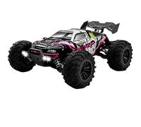 Camión RC 4WD escala 1/16 súper sin impresión, 80 km/h, grado profesional, 2.4 GHz Quad-Drive, diseño resistente al goteo, diferencial de metal, 50 minutos, 16101PRO (80KM Purple 2B)