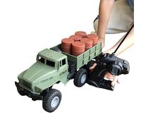 Camión RC de 30 cm para exteriores, juguete de carreras, vehículo monstruoso teledirigido, coche acrobático con música, diseño moderno | Producto de calidad Modelo de carreras de carretera de alta