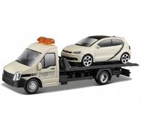 Camión remolque Volkswagen Polo GTI Bburago 1:43
