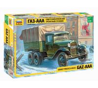 Camión Soviético 3 Ejes GAZ-AAA Soviet Truck ZVEZDA 3547
