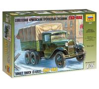 Camión Soviético GAZ-AAA (3 Ejes) Kit De Modelo De Plástico 1:35 ZVEZDA