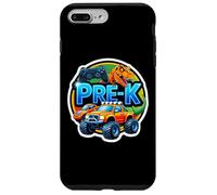 Camión T-rex Controlador de juegos de regreso a la escuela Pre-K para niños Carcasa para iPhone 7 Plus/8 Plus