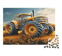 Camión Tractor 1000pcs (75x50cm) Puzzle Adecuado para Adultos Y Multitud Mayores De 14 Años