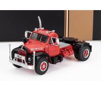 CAMIÓN TRACTOR IXO 1/64 MACK B61 2 EJES 1953 ROJO MODELO ESTÁTICO