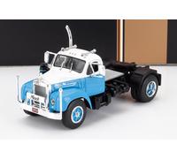 CAMIÓN TRACTOR MODELO ESTÁTICO IXO MACK B61 2 EJES AZUL BLANCO ESCALA 1/64