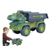 Camión transportador de transporte de dinosaurios,Juguetes para camiones de | Ingeniería para niños, niños, bebés, niños, preesc