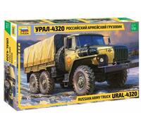 Camión Ural 4320 Ejército Ruso Kit De Plástico 1:35 Modelo ZVEZDA