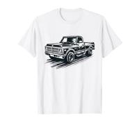 Camión Vintage Old Classic School American Pickup Retro Farm Camiseta