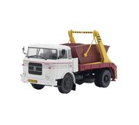 Camión Volquete Skoda LIAZ 706 MTS Escala 1:43 Modelo Coche De Aleación Juguete Blanco Adornos Metálicos De Escritorio Exquisita Artesanía Decoración